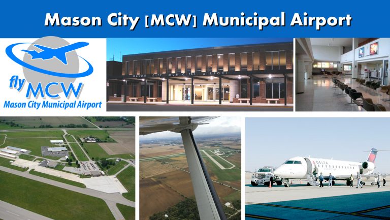 airport mason city iowa